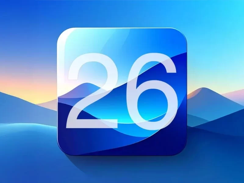 رابط کاربری شیشهای iOS 26 فضا را برای معرفی آیفون سالگرد 20
سالگی آماده میکند