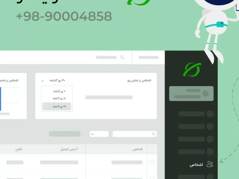 افزایش ۳ برابری فروش با CRM مشترینو؛ پاسخ به سوال کلیدی CRM
چیست